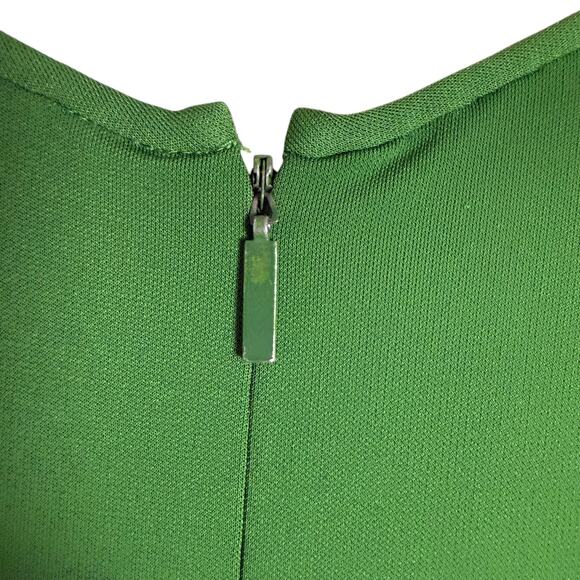 Tibi Serpentine Green Sleeveless Tank Midi Dress Size 4 - Picture 12 of 14